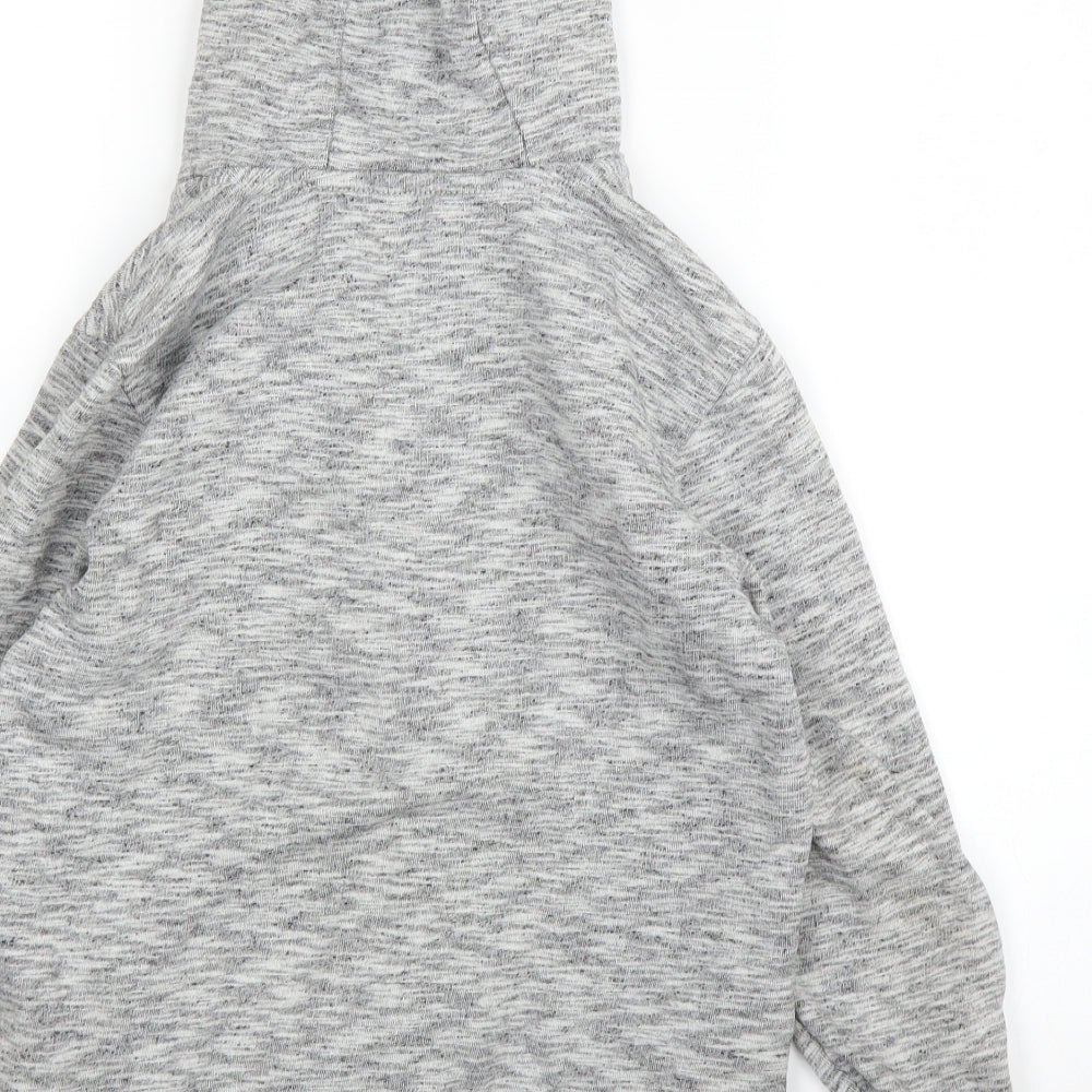 George Womens Grey   Full Zip Hoodie