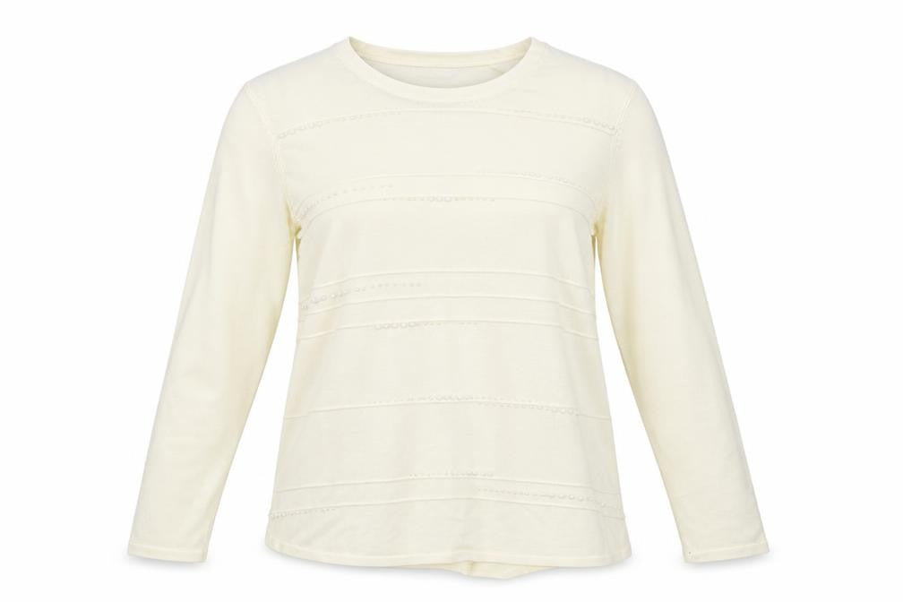 alexara Womens Yellow  Knit Pullover Sweatshirt Size 12