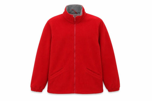 being casual Womens Red   Full Zip Sweatshirt Size 14