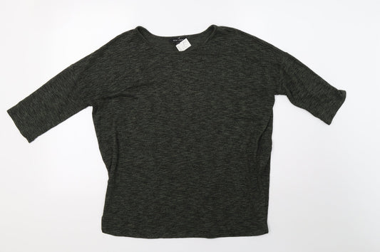 New Look Womens Green   Pullover Sweatshirt Size M  - 46inch