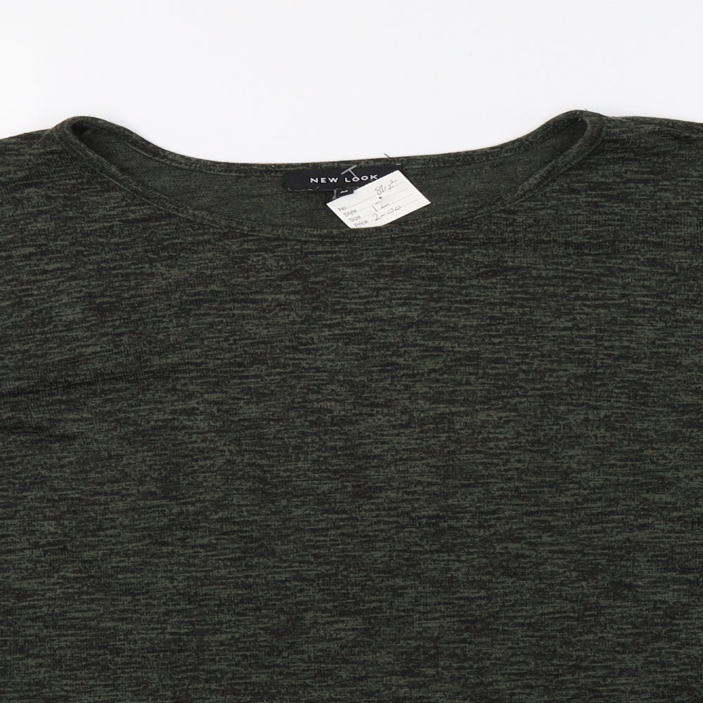 New Look Womens Green   Pullover Sweatshirt Size M  - 46inch
