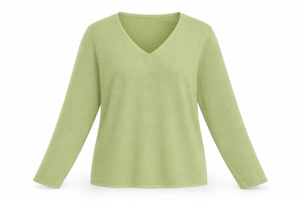 BHS Womens Green  Knit Pullover Sweatshirt Size 16