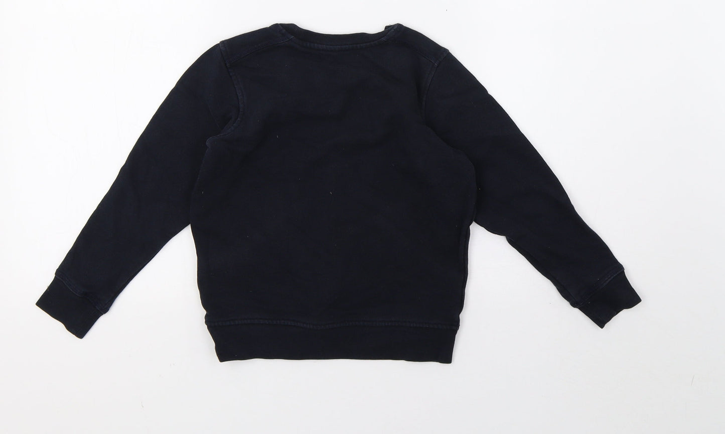 Marks and Spencer Boys Blue   Pullover Sweatshirt Size 4-5 Years  - school wear
