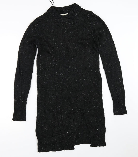 Papaya Womens Black   Tunic Jumper Size 10