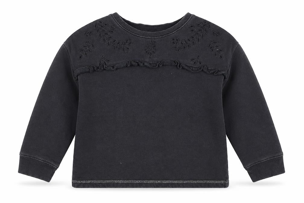 NEXT Girls Grey   Pullover Sweatshirt Size 3 Years