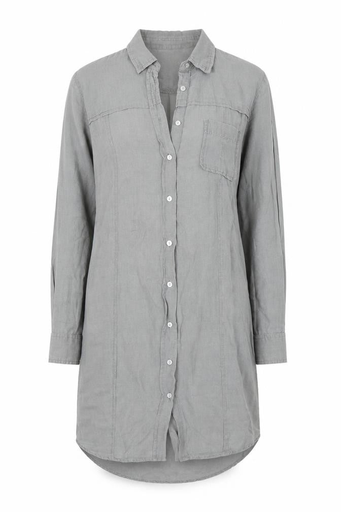 YAYA Womens Grey   Shirt Dress  Size 36