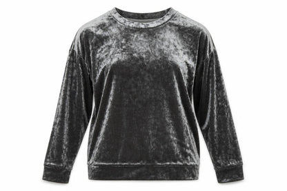H&M Womens Grey   Pullover Sweatshirt Size S