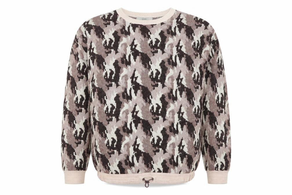 Next Womens Multicoloured Animal Print  Pullover Jumper Size 12