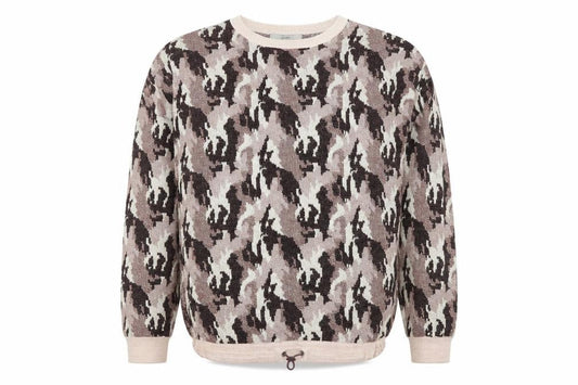 Next Womens Multicoloured Animal Print  Pullover Jumper Size 12