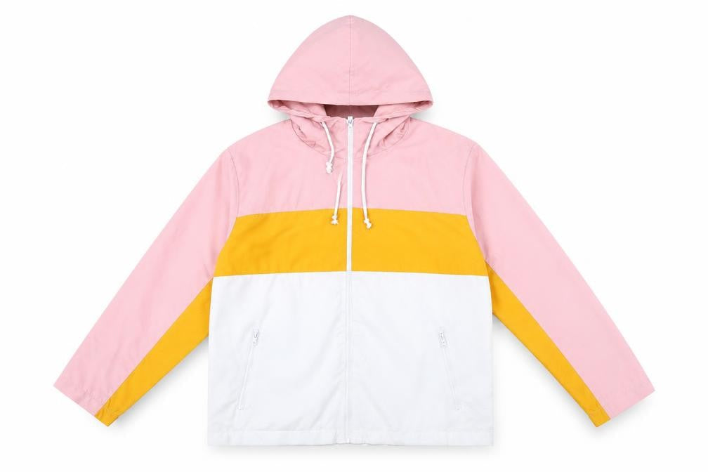 Boohoo Womens Multicoloured Striped  Rain Coat Coat Size XS