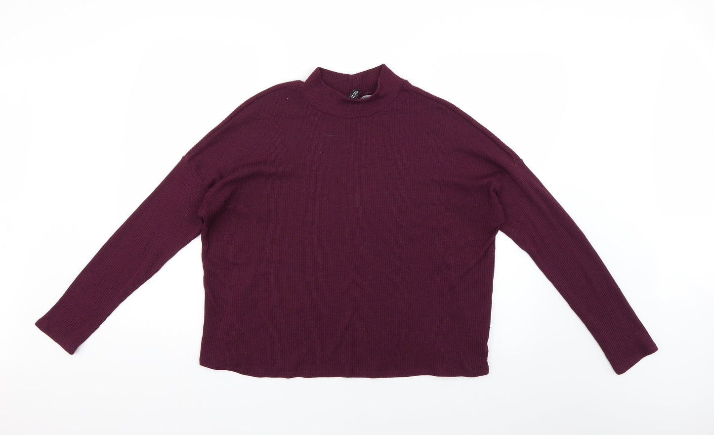H&M Womens Purple   Basic Blouse Size M