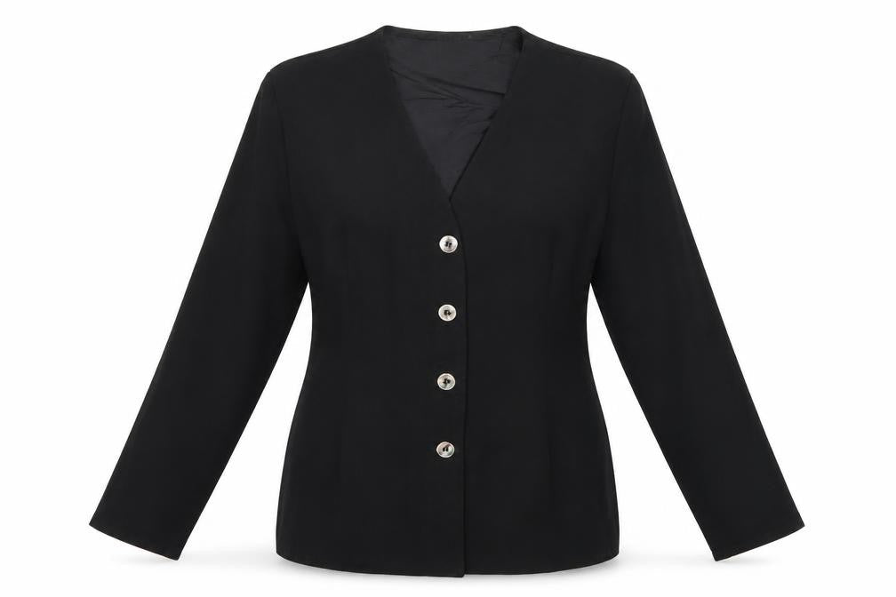 styles Womens Black   Jacket Blazer Size 14
