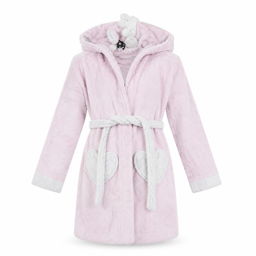 heidz Girls Purple Geometric  Top Robe Size 13 Years