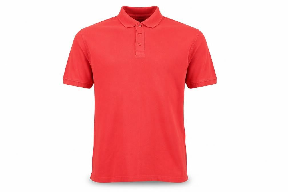 George Mens Red    Polo Size L