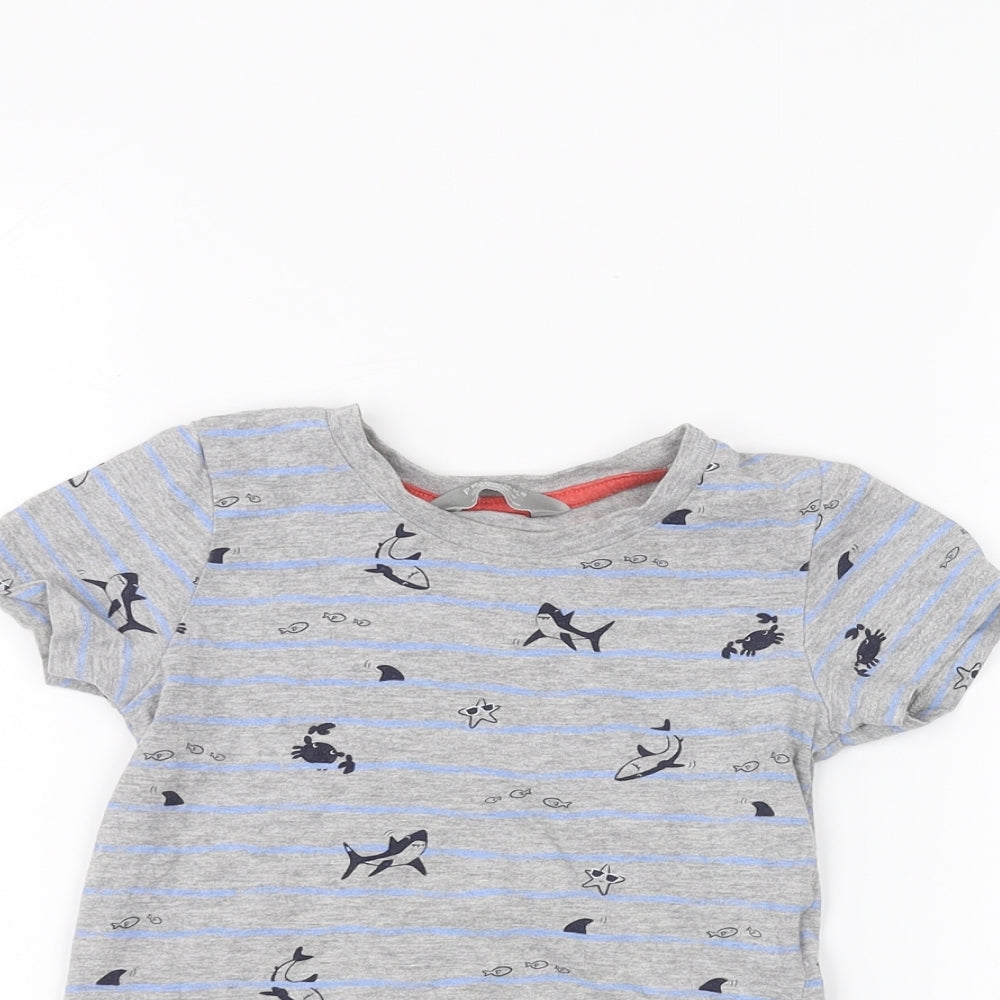 Primark Baby Grey   Basic T-Shirt Size 12-18 Months
