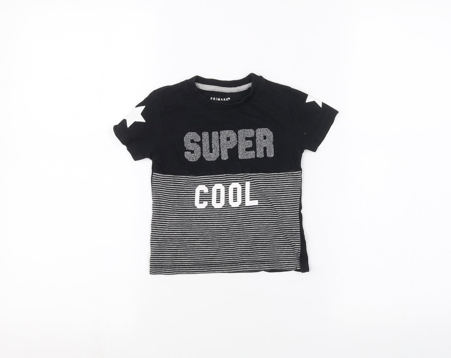 Primark Baby Black   Basic T-Shirt Size 12-18 Months