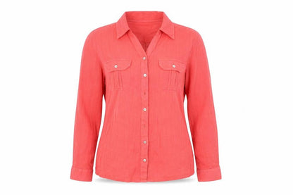 Dash Womens Pink   Basic Button-Up Size 14