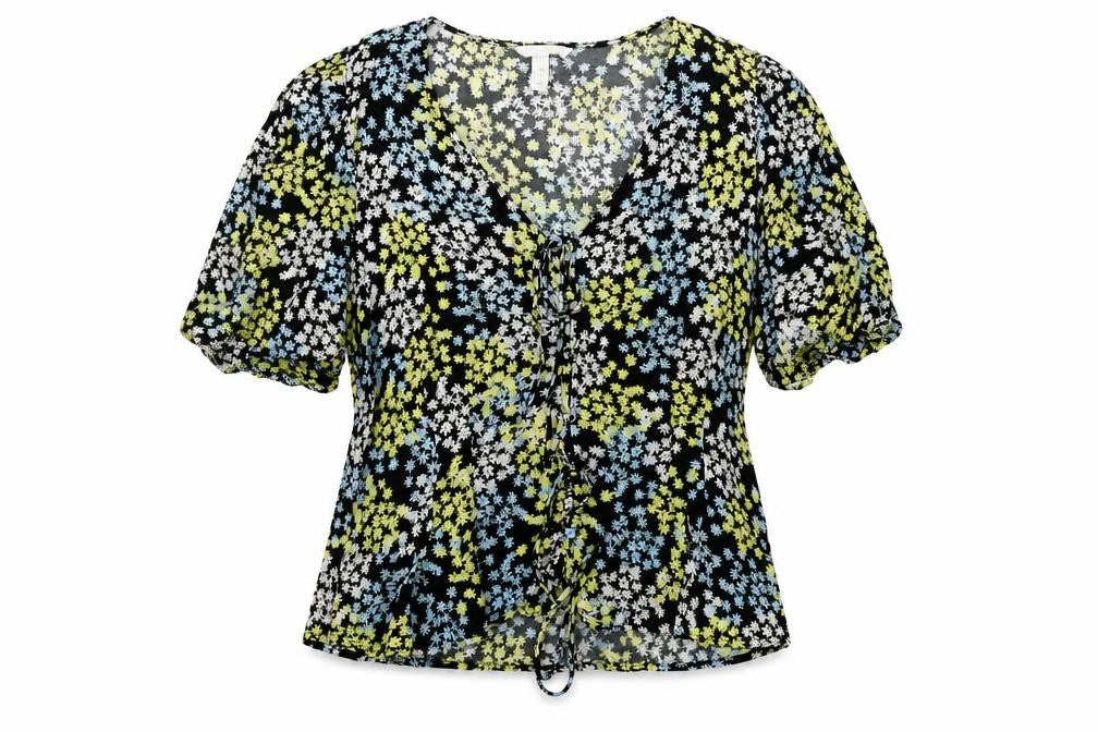 H&M Womens Black   Basic T-Shirt Size 12