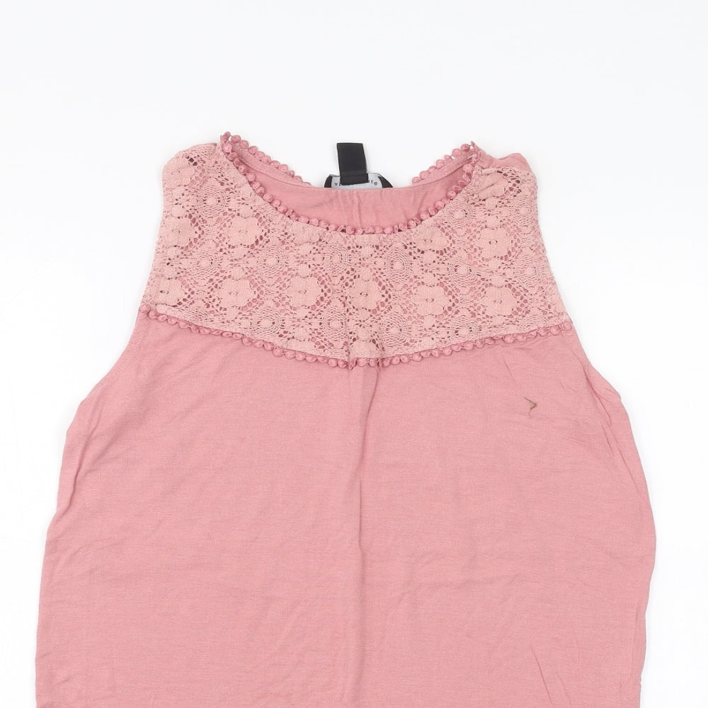 Atmosphere Womens Pink   Basic T-Shirt Size 8