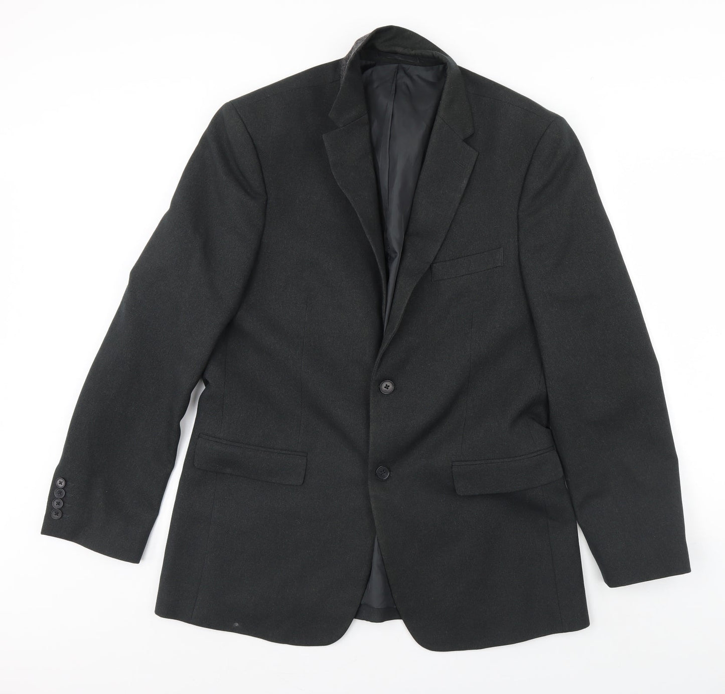 Greenwods Mens Grey   Jacket Blazer Size 42  - Shoulder Pads
