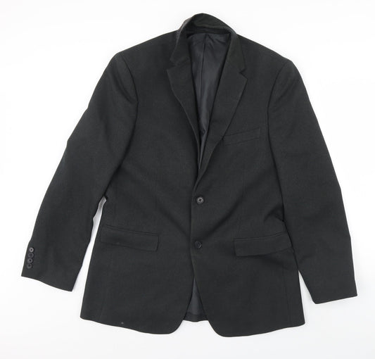 Greenwods Mens Grey   Jacket Blazer Size 42  - Shoulder Pads