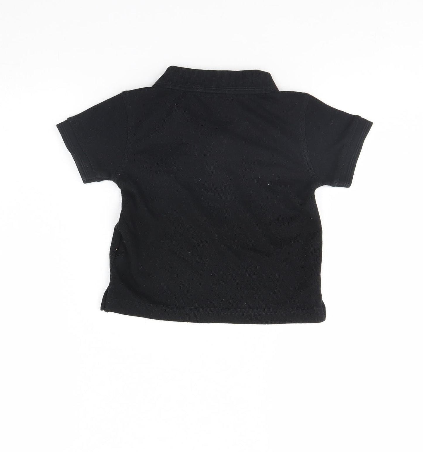 Reliant Attitude Boys Black   Basic Polo Size XS