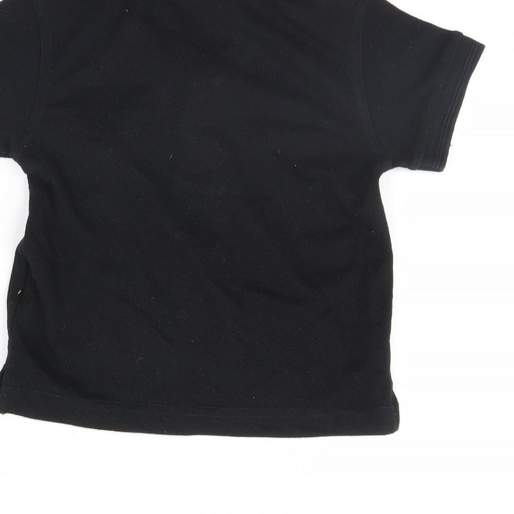 Reliant Attitude Boys Black   Basic Polo Size XS