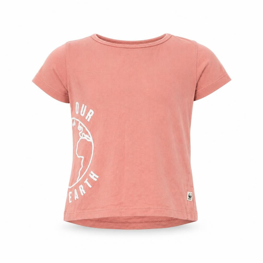 F&F Girls Pink   Basic T-Shirt Size 3 Years  - WWF