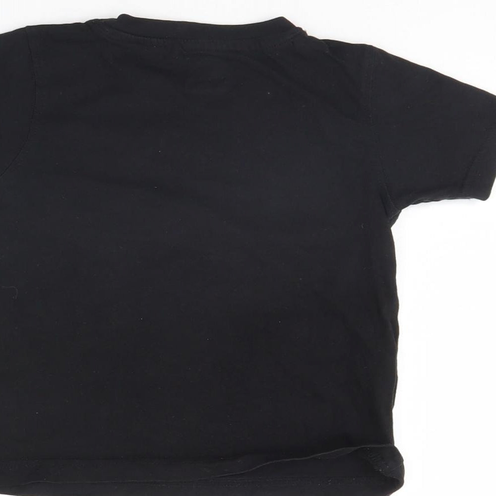 BVB Boys Black   Basic T-Shirt Size 4 Years
