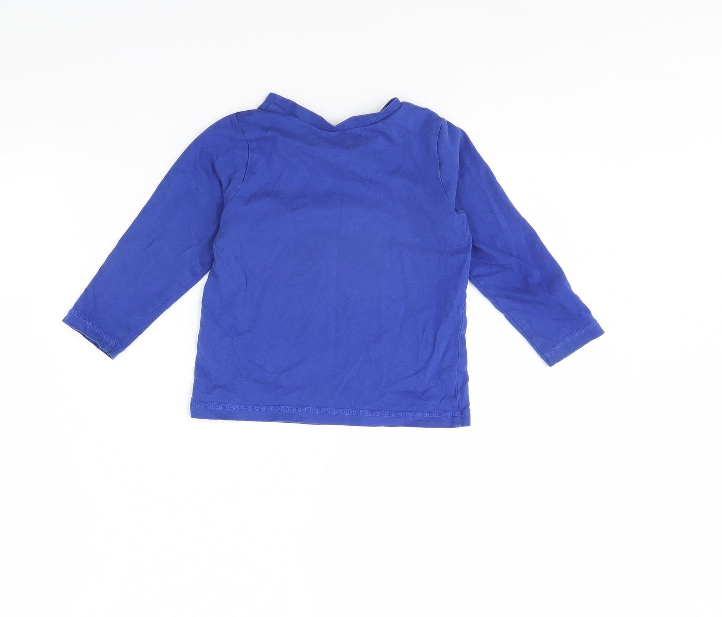 George Boys Blue   Basic T-Shirt Size 2 Years  - Football