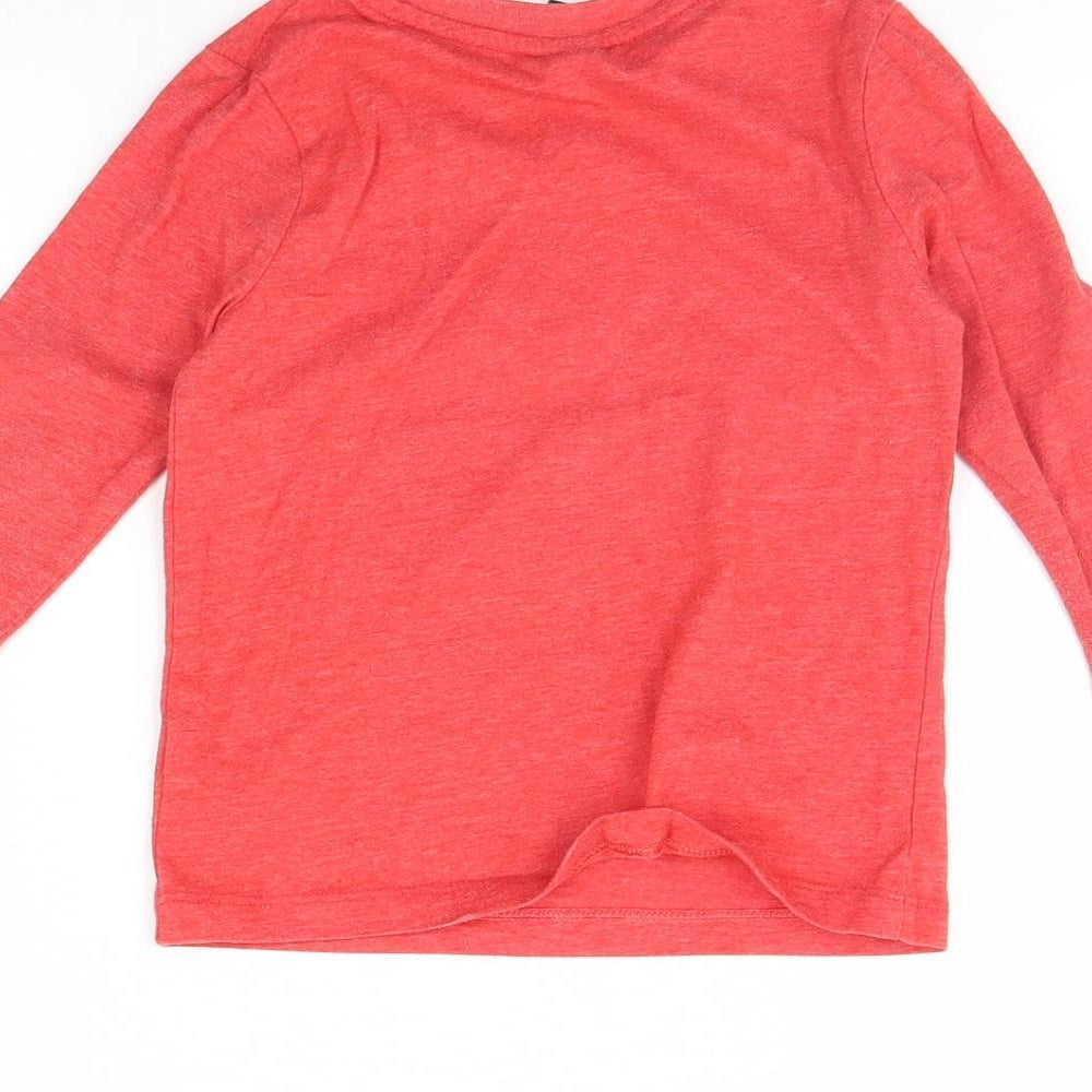 George Baby Red   Basic T-Shirt Size 24 Months  - Superhero