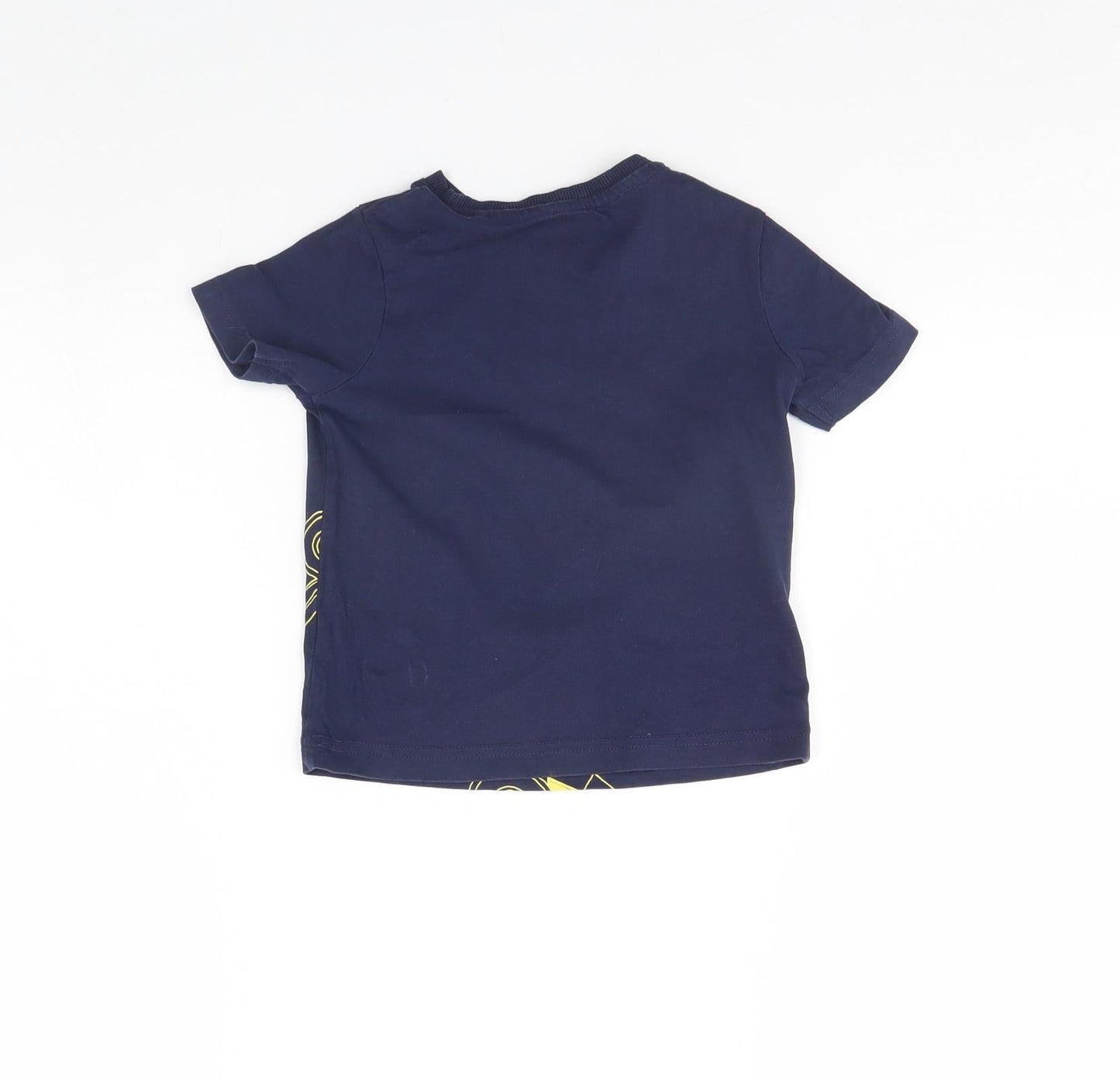 TU Baby Blue   Basic T-Shirt Size 18-24 Months  - CAR