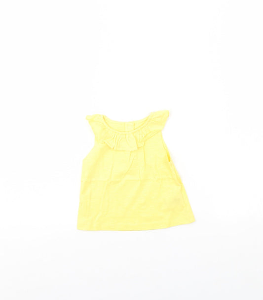 Mothercare Baby Yellow   Basic Blouse Size 3-6 Months