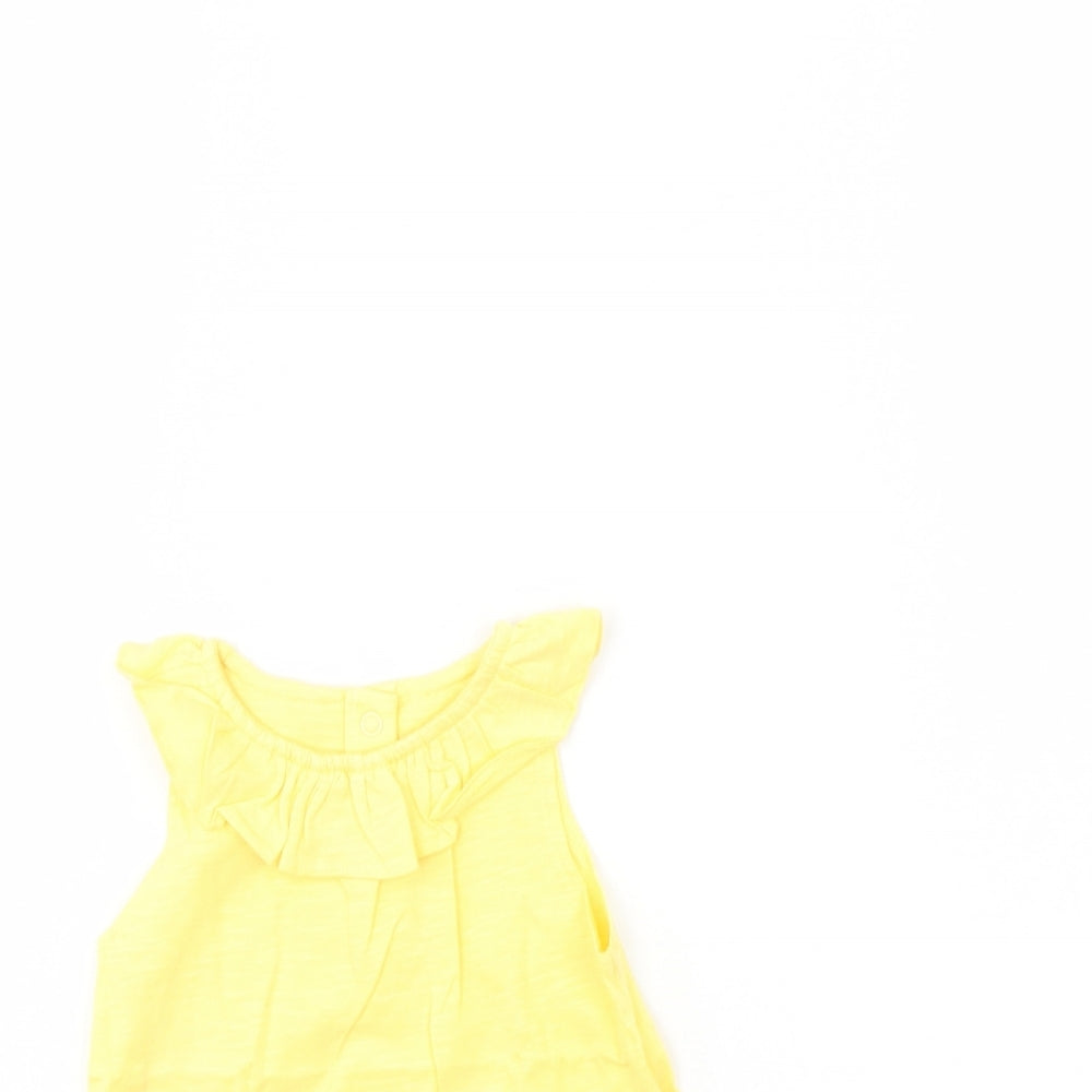 Mothercare Baby Yellow   Basic Blouse Size 3-6 Months