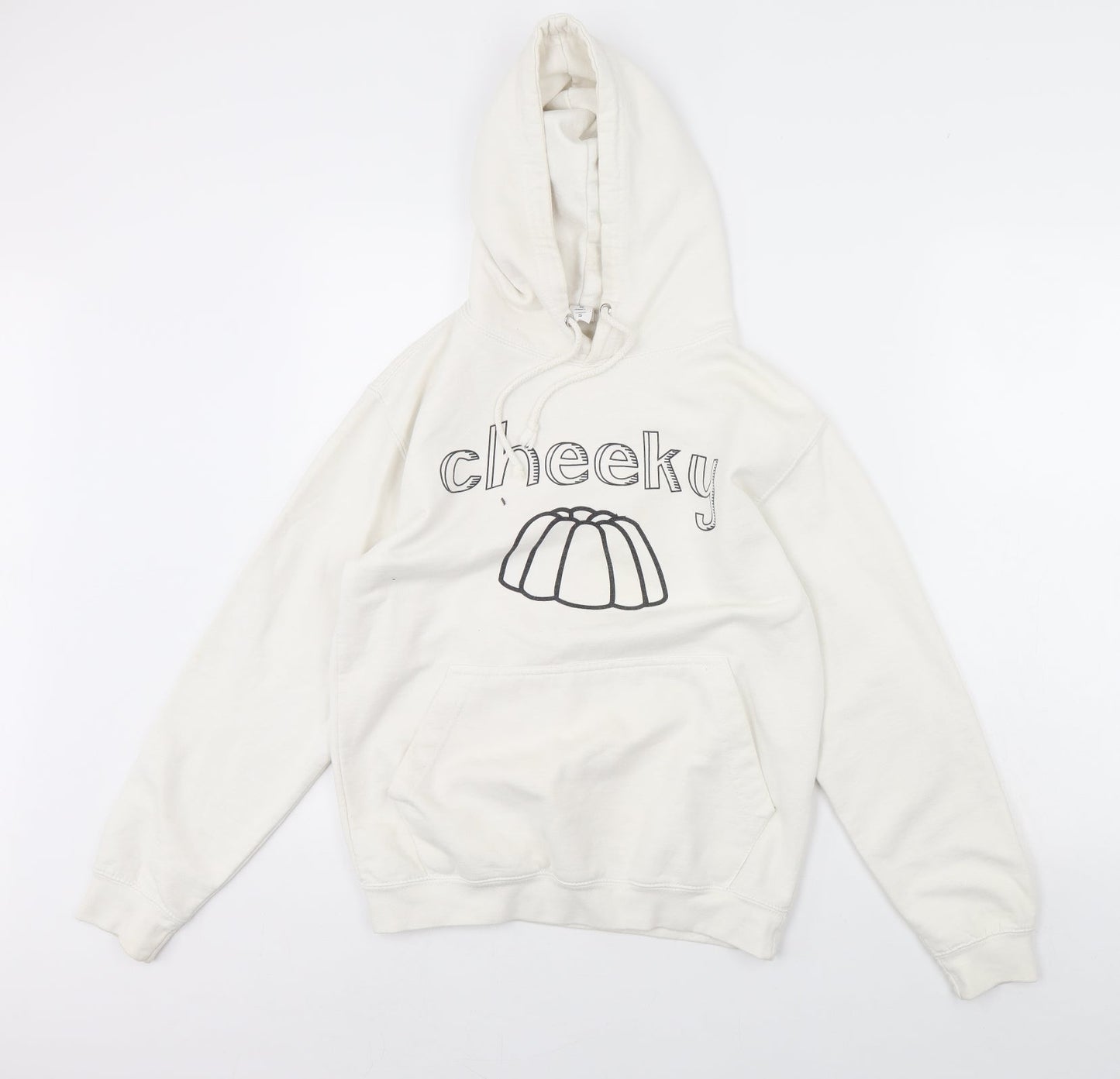 AWD Womens White   Pullover Hoodie Size S