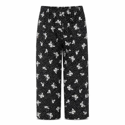 Preworn Womens Black Polka Dot  Trousers  Size M L23 in