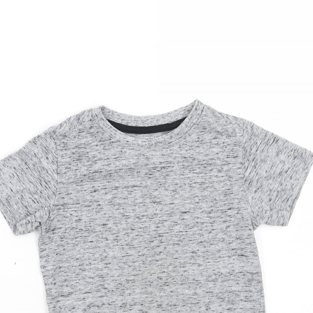 NEXT Girls Grey   Basic T-Shirt Size 3 Years