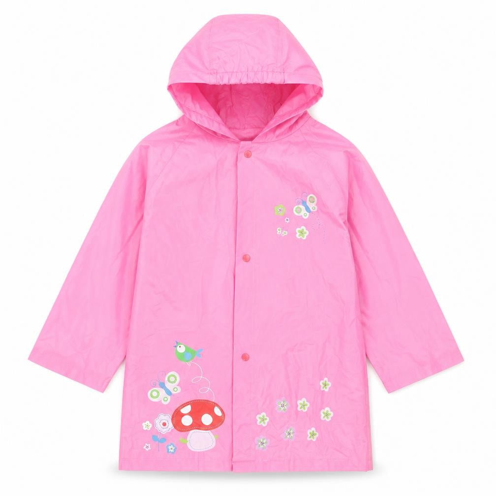 Preworn Girls Pink Floral  Jacket Coat Size M