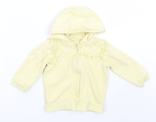 George Girls Yellow   Jacket  Size 12-18 Months