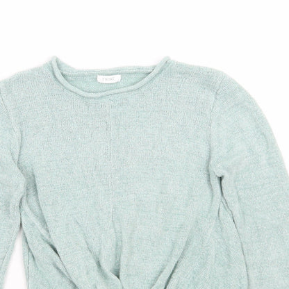 Next Girls Green   Pullover Jumper Size 8 Years