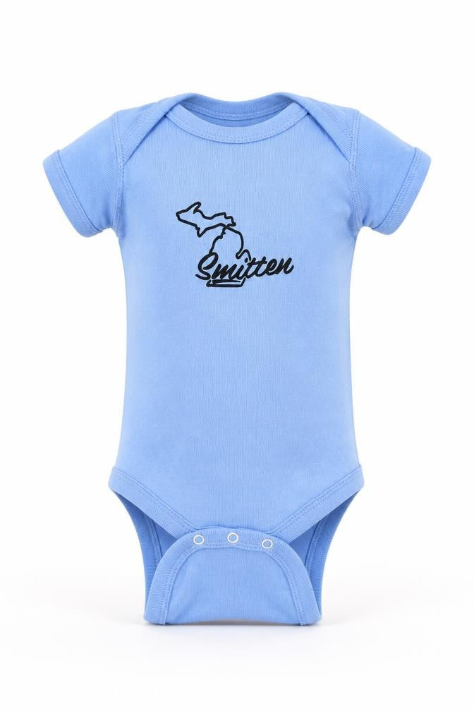 Rabbit Skins Baby Blue   Babygrow One-Piece Size 3-6 Months