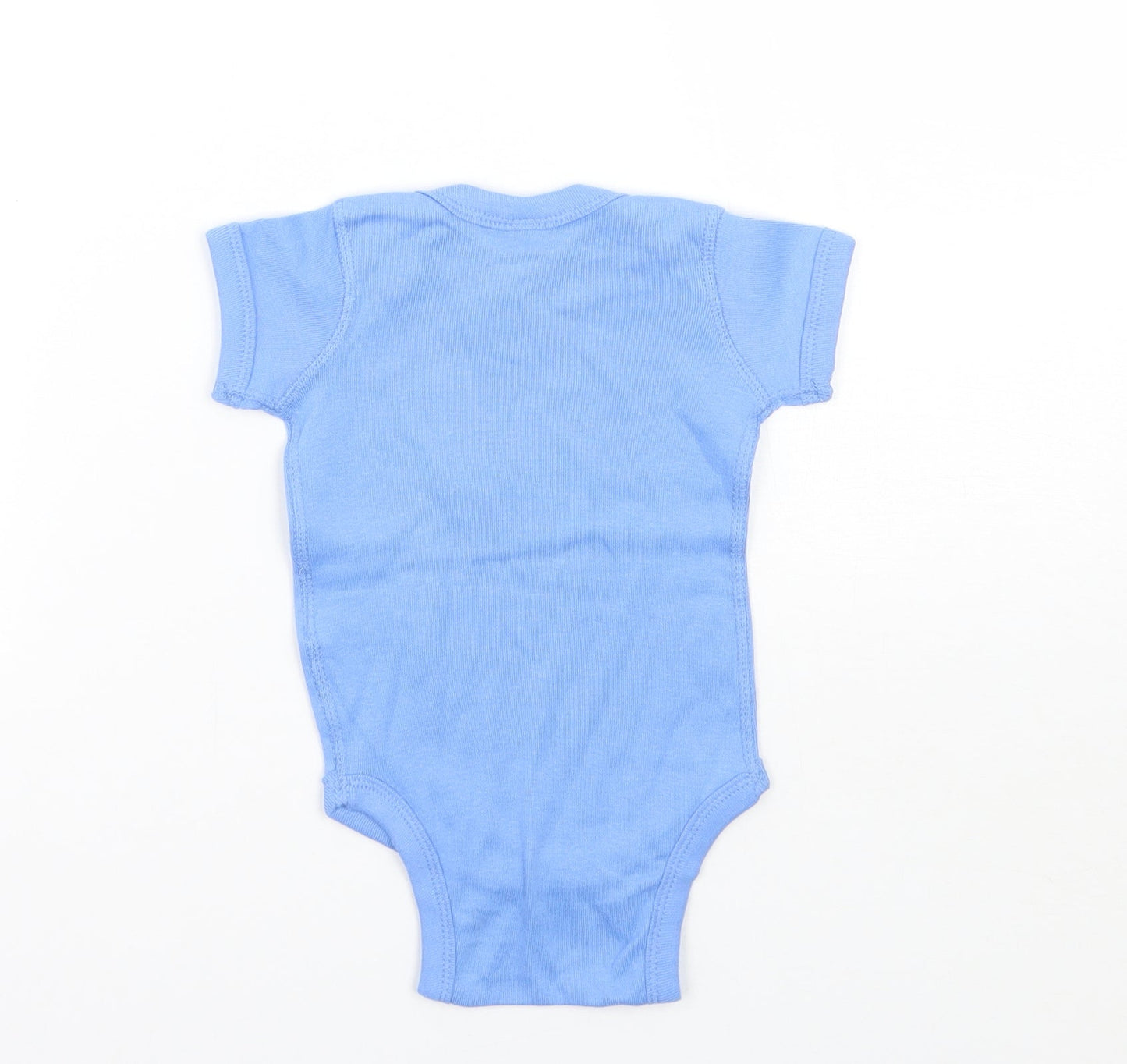 Rabbit Skins Baby Blue   Babygrow One-Piece Size 3-6 Months
