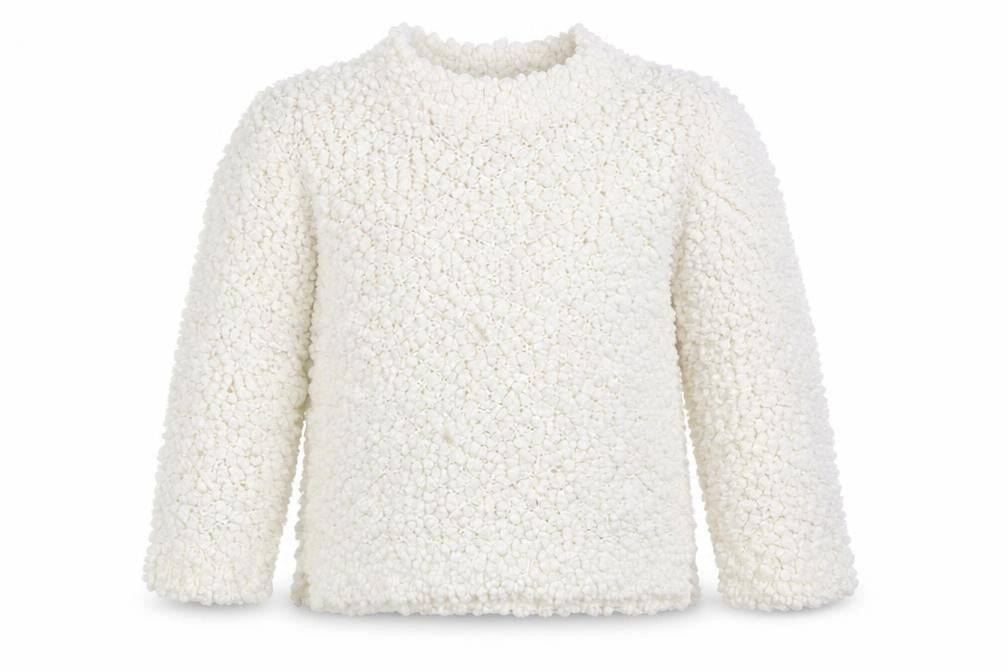 Marks & Spencer Girls Ivory   Pullover Jumper Size 2-3 Years