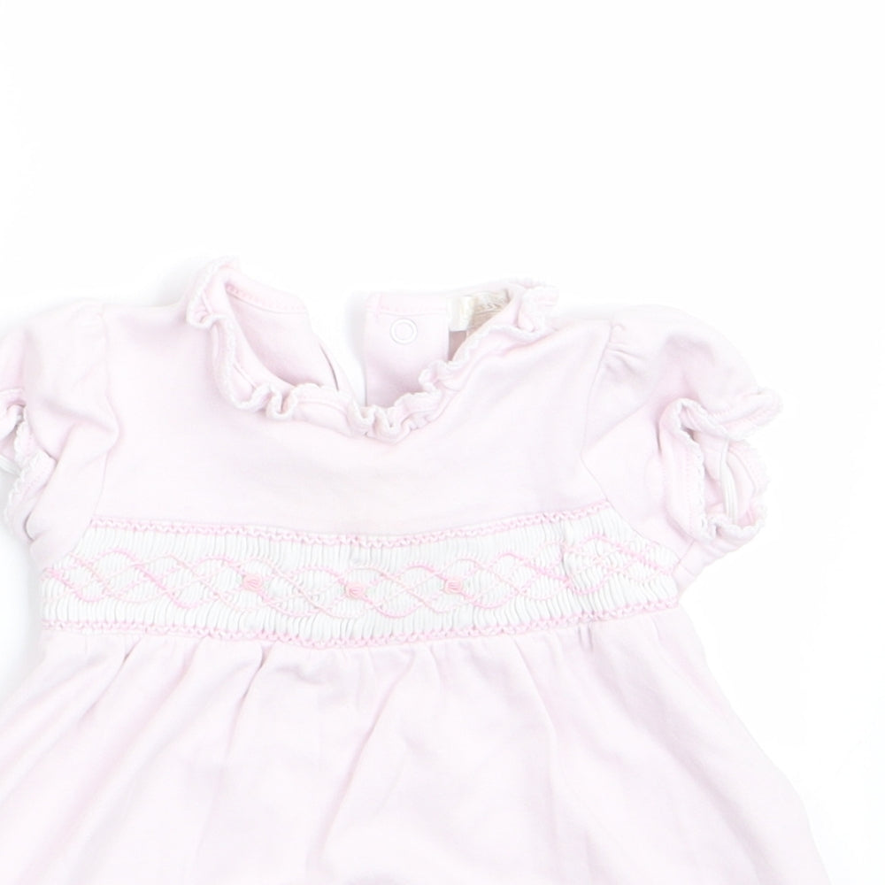 Kissy Kissy Girls Pink   A-Line  Size 0-3 Months