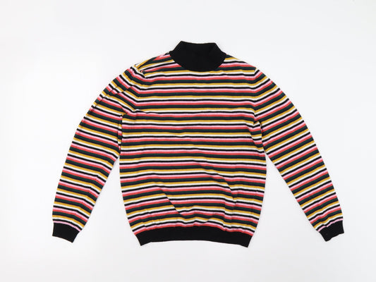 Papaya Womens Multicoloured Striped Knit Pullover Jumper Size 14