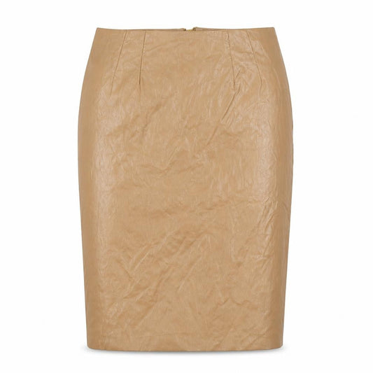 Topshop Womens Beige   Straight & Pencil Skirt Size 10