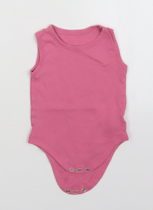 Matalan Girls Pink   Unitard One-Piece Size 9-12 Months