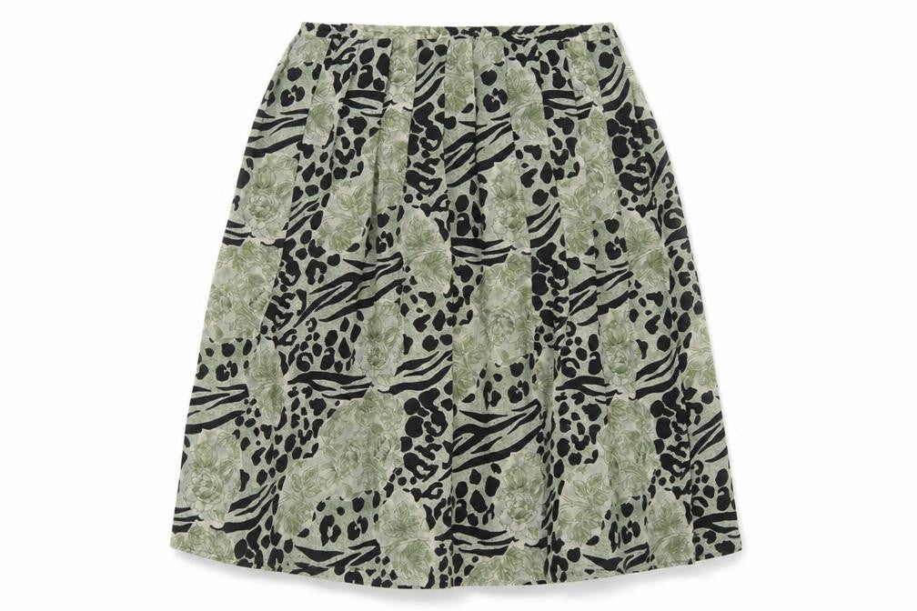 Profiles Womens Multicoloured Animal Print  A-Line Skirt Size 16