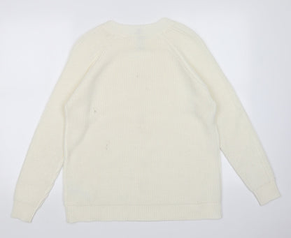 Capsule Womens Beige Pullover Jumper Size S