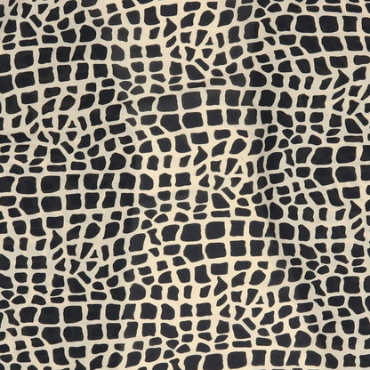 Design Essentials Womens Beige Animal Print  Basic Button-Up Size 20